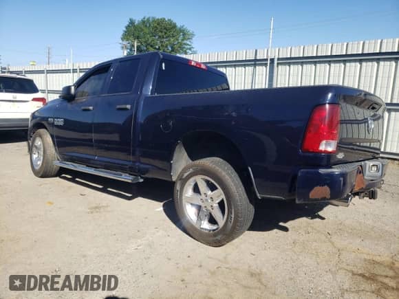 2013 Ram 1500 Tradesman z VIN 1C6RR6FT4DS524111, wystawiony jako Copart lot #57971575 z przebiegiem 171 816 mil mil oraz Szkoda całkowita • Salvage title. Historia ofert i sprzedaży dostępna na DreamBid. Obrazek 2.