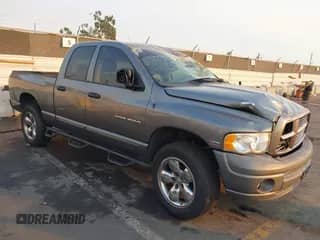 2005 Dodge 1500 SLT with VIN 1D7HA18D75S354967, listed as a IAAI auction lot 41305975 with 149,823 mi miles and . Bid and sale history available at DreamBid. Image 1.