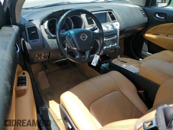 2014 Nissan Murano with VIN JN8AZ1FY5EW302664, listed as a Copart auction lot 57098735 with 56,093 mi miles and Salvage title. Bid and sale history available at DreamBid. Image 8.