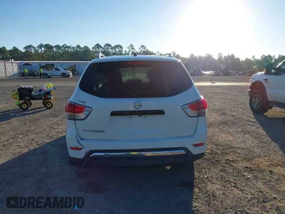 2016 Nissan Pathfinder S with VIN 5N1AR2MN9GC600452, listed as a IAAI auction lot 43484965 with 110,380 mi miles and . Bid and sale history available at DreamBid. Image 16.