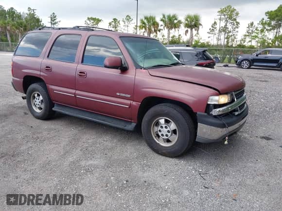 2001 Chevrolet Tahoe LS with VIN 1GNEC13TX1J205658, listed as a IAAI auction lot 42363087 with 288,059 mi miles and . Bid and sale history available at DreamBid. Image 1.
