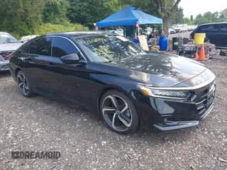 2022 Honda Accord Sport z VIN 1HGCV1F35NA051681, wystawiony jako IAAI lot #42658791 z przebiegiem 13 889 mil mil oraz . Historia ofert i sprzedaży dostępna na DreamBid. Obrazek 1.