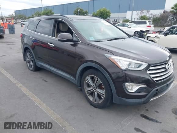 2016 Hyundai Santa Fe SE with VIN KM8SR4HF9GU138715, listed as a IAAI auction lot 43365405 with 108,961 mi miles and . Bid and sale history available at DreamBid. Image 1.