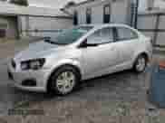 2013 Chevrolet Sonic LS with VIN 1G1JA5SH6D4157461, listed as a Copart auction lot 70907345 with 107,589 mi miles and Salvage title. Bid and sale history available at DreamBid. Image 1.