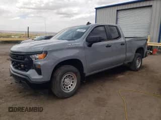 2024 Chevrolet Silverado 1500 Work Truck с VIN 1GCRDAEK5RZ217208, выставлен на аукционе Copart как лот 51954605 с пробегом 27 931 миль миль и Списание • Salvage title. История ставок и продаж доступна на DreamBid. Изображение 1.