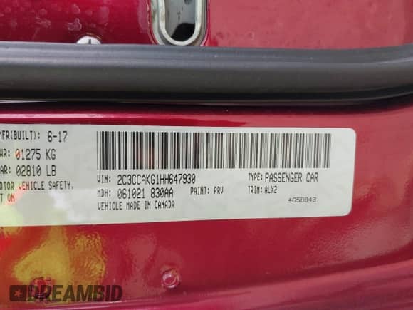 2017 Chrysler 300 C с VIN 2C3CCAKG1HH647930, выставлен на аукционе IAAI как лот 41902096 с пробегом 79 565 миль миль и . История ставок и продаж доступна на DreamBid. Изображение 9.