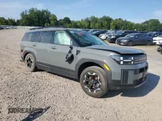 2024 Hyundai Santa Fe SEL с VIN 5NMP2DGL7RH010943, выставлен на аукционе Copart как лот 69390844 с пробегом 6 566 миль миль и Списание • Salvage title. История ставок и продаж доступна на DreamBid. Изображение 4.