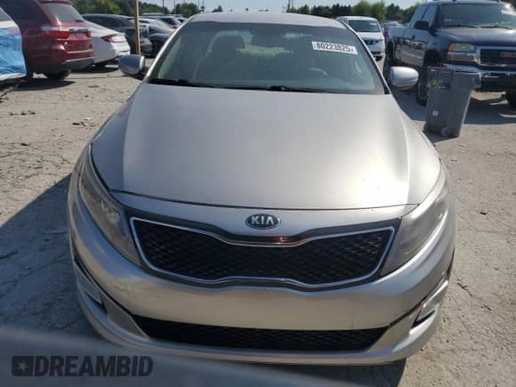 2015 Kia Optima LX with VIN 5XXGM4A72FG381931, listed as a Copart auction lot 80223825 with Not provided miles and Clean title. Bid and sale history available at DreamBid. Image 5.