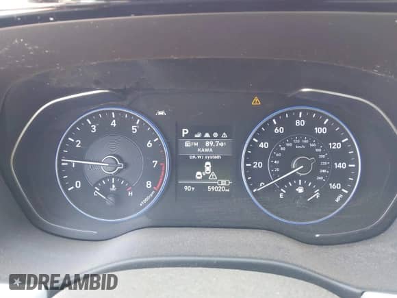 2022 Hyundai Palisade SE with VIN KM8R1DHE2NU374195, listed as a IAAI auction lot 41870411 with 59,020 mi miles and . Bid and sale history available at DreamBid. Image 7.