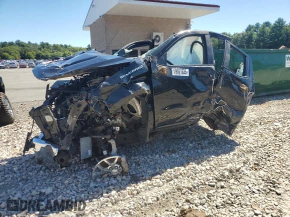2020 Chevrolet Silverado 1500 LT z VIN 1GCRYDED3LZ199919, wystawiony jako Copart lot #69661635 z przebiegiem Nie podano mil oraz Szkoda całkowita • Salvage title. Historia ofert i sprzedaży dostępna na DreamBid. Obrazek 1.