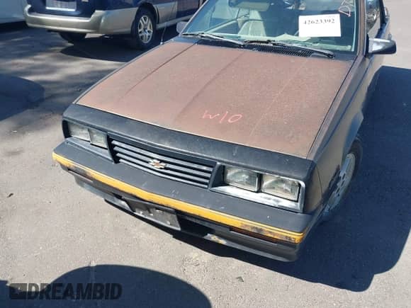 1986 Chevrolet Cavalier with VIN 1G1JE67W1G7187925, listed as a IAAI auction lot 42623392 with Not provided miles and . Bid and sale history available at DreamBid. Image 6.