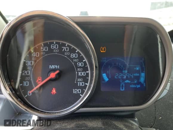 2013 Chevrolet Spark LT with VIN KL8CC6S93DC538613, listed as a Copart auction lot 80854174 with 22,594 mi miles and Salvage title. Bid and sale history available at DreamBid. Image 9.