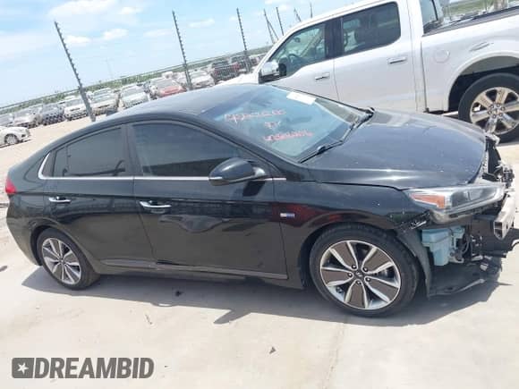 2018 Hyundai Ioniq Limited z VIN KMHC05LC8JU098183, wystawiony jako IAAI lot #42806206 z przebiegiem 116 945 mil mil oraz . Historia ofert i sprzedaży dostępna na DreamBid. Obrazek 14.