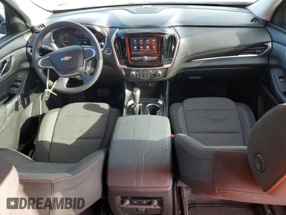 2020 Chevrolet Traverse LS with VIN 1GNERFKW3LJ272726, listed as a Copart auction lot 80372985 with 77,688 mi miles and Salvage title. Bid and sale history available at DreamBid. Image 8.