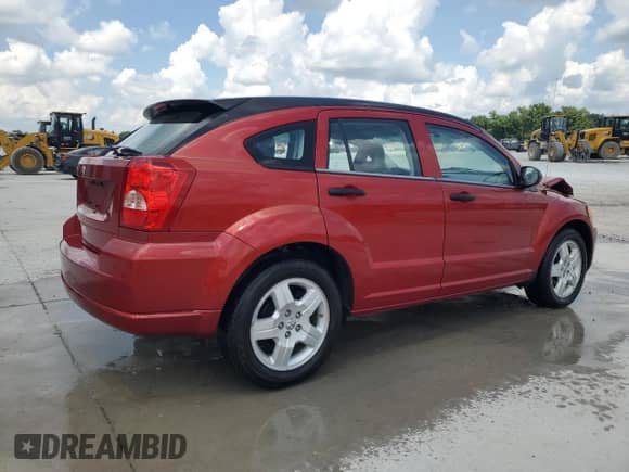 2008 Dodge Caliber SE with VIN 1B3HB28B08D757095, listed as a Copart auction lot 67684585 with 220,728 mi miles and Salvage title. Bid and sale history available at DreamBid. Image 3.