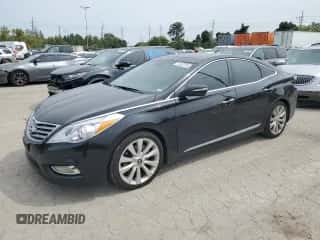 2014 Hyundai Azera Limited с VIN KMHFH4JGXEA424725, выставлен на аукционе Copart как лот 71467274 с пробегом 39 689 миль миль и Списание • Salvage title. История ставок и продаж доступна на DreamBid. Изображение 1.