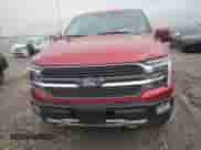 2024 Ford F-150 King Ranch with VIN 1FTFW6L83RFB98984, listed as a Copart auction lot 44973735 with 3,395 mi miles and Salvage title. Bid and sale history available at DreamBid. Image 5.