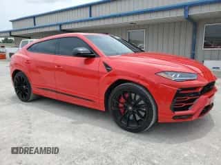 2022 Lamborghini Urus with VIN ZPBUA1ZL0NLA21835, listed as a Copart auction lot 62020714 with 8,344 mi miles and Clean title. Bid and sale history available at DreamBid. Image 4.