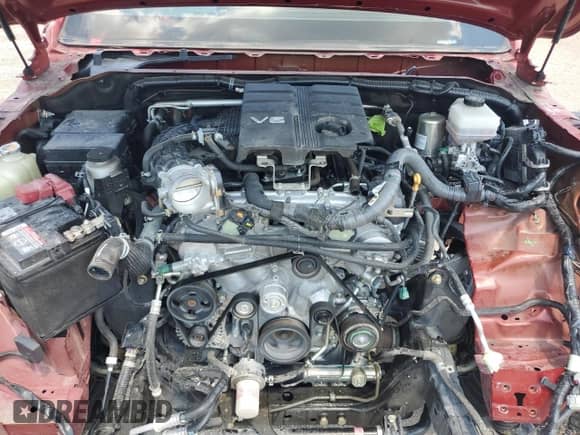 2022 Nissan Frontier Pro-4X z VIN 1N6ED1EK0NN694674, wystawiony jako Copart lot #69041335 z przebiegiem 44 606 mil mil oraz Szkoda całkowita • Salvage title. Historia ofert i sprzedaży dostępna na DreamBid. Obrazek 11.