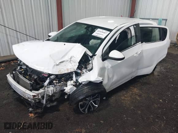 2018 Chevrolet Sonic LT with VIN 1G1JD6SH3J4116245, listed as a IAAI auction lot 41928487 with 123,230 mi miles and . Bid and sale history available at DreamBid. Image 2.