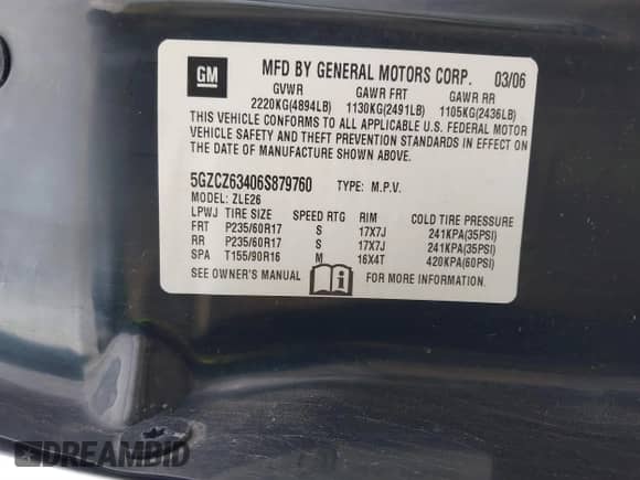 2006 Saturn VUE с VIN 5GZCZ63406S879760, выставлен на аукционе IAAI как лот 41652660 с пробегом Не указан миль и . История ставок и продаж доступна на DreamBid. Изображение 9.