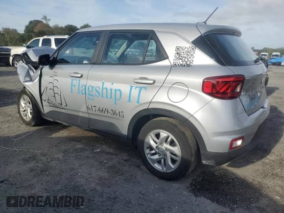 2023 Hyundai Venue SE с VIN KMHRB8A3XPU219409, выставлен на аукционе Copart как лот 72583054 с пробегом Не указан миль и Списание • Salvage title. История ставок и продаж доступна на DreamBid. Изображение 2.