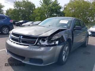 2013 Dodge Avenger SE with VIN 1C3CDZAB0DN535896, listed as a IAAI auction lot 43187549 with 132,614 mi miles and . Bid and sale history available at DreamBid. Image 6.