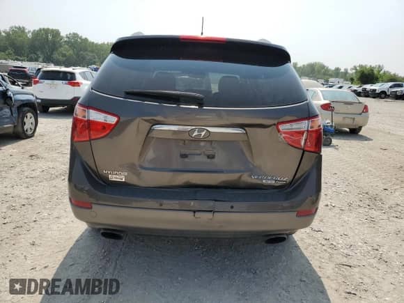 2008 Hyundai Veracruz GLS with VIN KM8NU73C08U070199, listed as a Copart auction lot 71737585 with 201,270 mi miles and Salvage title. Bid and sale history available at DreamBid. Image 6.