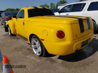 2004 Chevrolet SSR LS с VIN 1GCES14PX4B105667, выставлен на аукционе Copart как лот 58277894 с пробегом 88 464 миль миль и Списание • Salvage title. История ставок и продаж доступна на DreamBid. Изображение 2.