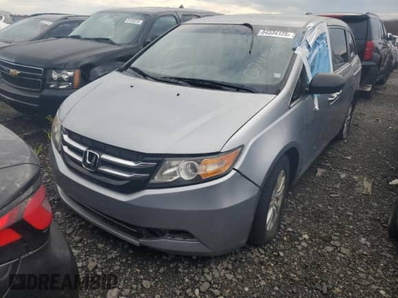 2016 Honda Odyssey EX with VIN 5FNRL5H4XGB074508, listed as a Copart auction lot 84534125 with 128,493 mi miles and Non repairable. Bid and sale history available at DreamBid. Image 1.