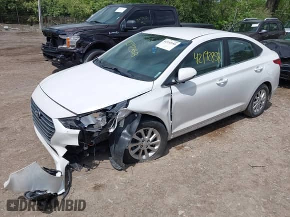 2021 Hyundai Accent SE с VIN 3KPC24A66ME137023, выставлен на аукционе IAAI как лот 42192858 с пробегом 58 197 миль миль и . История ставок и продаж доступна на DreamBid. Изображение 2.