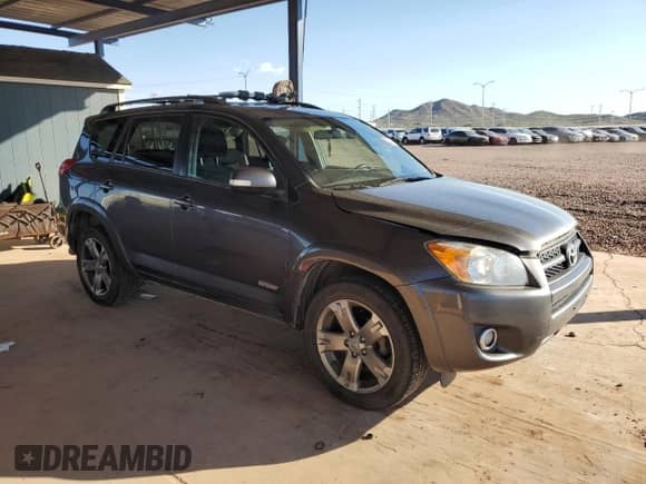 2010 Toyota RAV4 Sport with VIN JTMRF4DV3A5030651, listed as a Copart auction lot 81797365 with 200,582 mi miles and Salvage title. Bid and sale history available at DreamBid. Image 4.