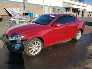 2011 Lexus IS 250 with VIN JTHCF5C21B5052716, listed as a Copart auction lot 71604715 with 161,330 mi miles and Salvage title. Bid and sale history available at DreamBid. Image 1.
