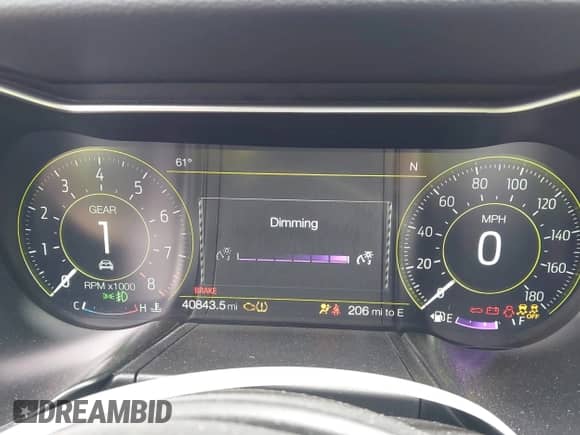 2019 Ford Mustang Bullitt with VIN 1FA6P8K08K5505359, listed as a IAAI auction lot 42152428 with 40,843 mi miles and . Bid and sale history available at DreamBid. Image 7.