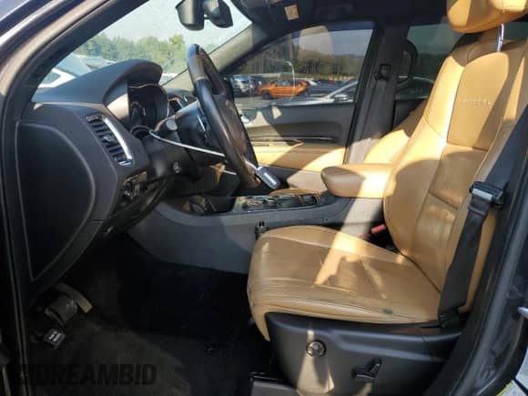 2014 Dodge Durango Citadel with VIN 1C4RDJEG2EC594314, listed as a Copart auction lot 71666555 with 197,174 mi miles and Salvage title. Bid and sale history available at DreamBid. Image 7.