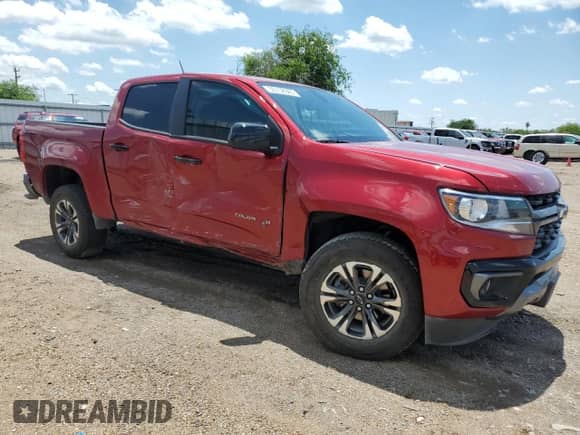 2022 Chevrolet Colorado 2WD Z71 с VIN 1GCGSDEN1N1106981, выставлен на аукционе Copart как лот 55158365 с пробегом 25 456 миль миль и Списание • Salvage title. История ставок и продаж доступна на DreamBid. Изображение 4.