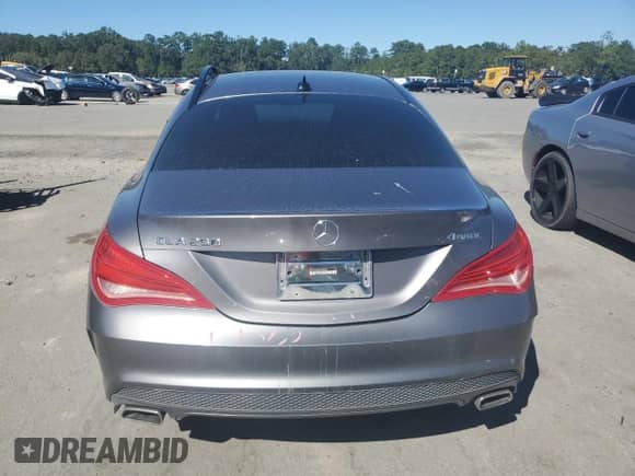 2014 Mercedes-Benz CLA 250 with VIN WDDSJ4GBXEN088463, listed as a Copart auction lot 87198255 with 126,195 mi miles and Salvage title. Bid and sale history available at DreamBid. Image 6.