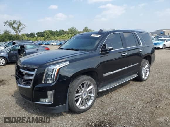 2018 Cadillac Escalade Luxury z VIN 1GYS4BKJ4JR360779, wystawiony jako Copart lot #71508865 z przebiegiem 129 746 mil mil oraz Szkoda całkowita • Salvage title. Historia ofert i sprzedaży dostępna na DreamBid. Obrazek 1.