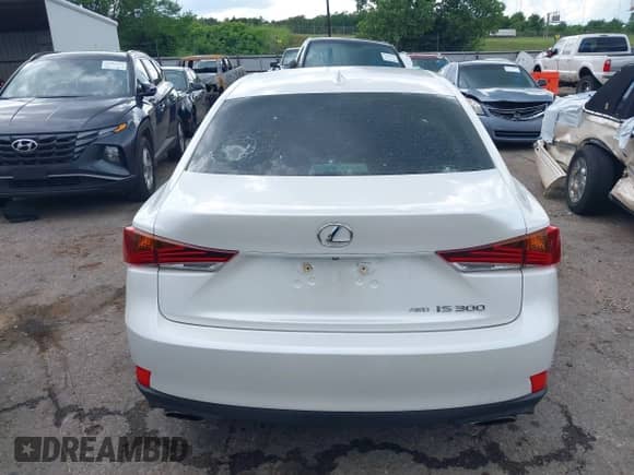 2017 Lexus IS 300 with VIN JTHCM1D25H5018316, listed as a IAAI auction lot 42612953 with 72,372 mi miles and . Bid and sale history available at DreamBid. Image 16.