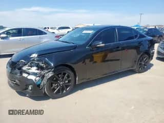 2012 Lexus IS 250 z VIN JTHCF5C25C5057211, wystawiony jako Copart lot #80361005 z przebiegiem 93 012 mil mil oraz Szkoda całkowita • Salvage title. Historia ofert i sprzedaży dostępna na DreamBid. Obrazek 1.