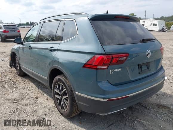 2020 Volkswagen Tiguan SE с VIN 3VV2B7AX7LM150133, выставлен на аукционе IAAI как лот 43288527 с пробегом 52 517 миль миль и . История ставок и продаж доступна на DreamBid. Изображение 3.