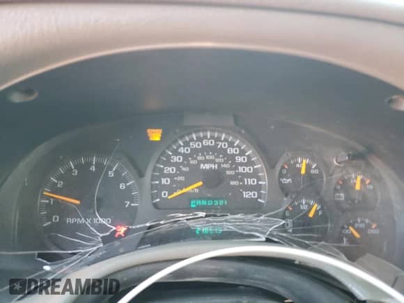 2003 Chevrolet TrailBlazer LTZ z VIN 1GNDT13S632102866, wystawiony jako Copart lot #47238425 z przebiegiem 218 519 mil mil oraz Szkoda całkowita • Salvage title. Historia ofert i sprzedaży dostępna na DreamBid. Obrazek 9.