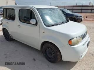 2010 Nissan Cube S Krom Edition with VIN JN8AZ2KR3AT159035, listed as a IAAI auction lot 42797378 with 90,279 mi miles and . Bid and sale history available at DreamBid. Image 1.