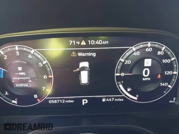 2024 Mitsubishi Outlander SE with VIN JA4J3VA89RZ015788, listed as a IAAI auction lot 43516856 with 58,712 mi miles and . Bid and sale history available at DreamBid. Image 7.