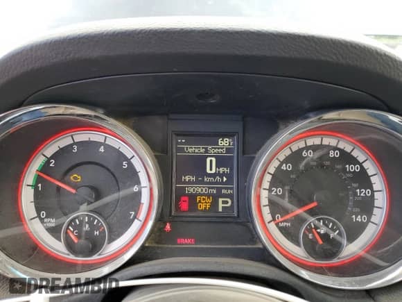 2013 Dodge Durango Citadel with VIN 1C4RDHEG4DC529519, listed as a Copart auction lot 72083545 with 190,900 mi miles and Salvage title. Bid and sale history available at DreamBid. Image 9.