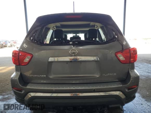 2017 Nissan Pathfinder Platinum with VIN 5N1DR2MN6HC684843, listed as a Copart auction lot 68030105 with 84,870 mi miles and Clean title. Bid and sale history available at DreamBid. Image 6.