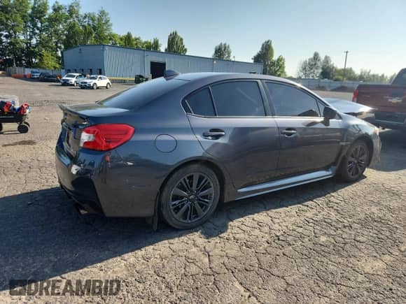 2021 Subaru WRX with VIN JF1VA1A68M9820040, listed as a Copart auction lot 62339705 with 58,138 mi miles and Salvage title. Bid and sale history available at DreamBid. Image 3.