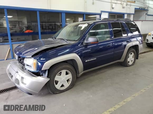 2003 Chevrolet TrailBlazer LTZ с VIN 1GNDT13S232157265, выставлен на аукционе Copart как лот 82138415 с пробегом 265 365 миль миль и Списание • Salvage title. История ставок и продаж доступна на DreamBid. Изображение 1.