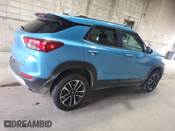 2025 Chevrolet TrailBlazer LT with VIN KL79MRSL3SB117972, listed as a Copart auction lot 81427235 with 20,780 mi miles and Clean title. Bid and sale history available at DreamBid. Image 3.