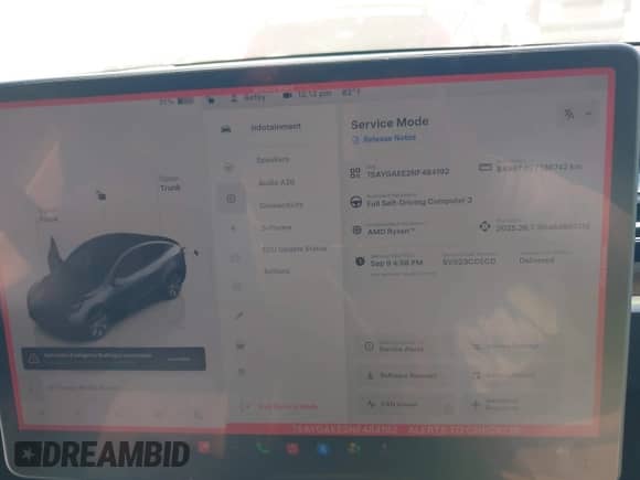 2022 Tesla Model Y Long Range с VIN 7SAYGAEE2NF484192, выставлен на аукционе IAAI как лот 43175031 с пробегом 84 967 миль миль и . История ставок и продаж доступна на DreamBid. Изображение 18.